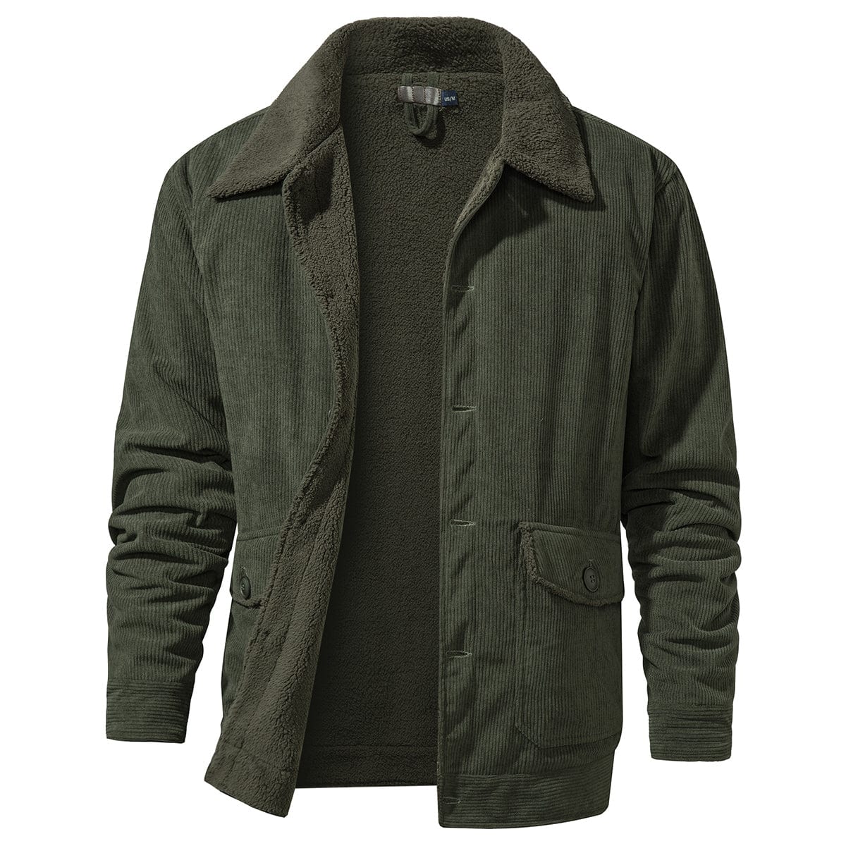 Heren Jas Winter Weerbestendig Polyester met Fleece Voering 3