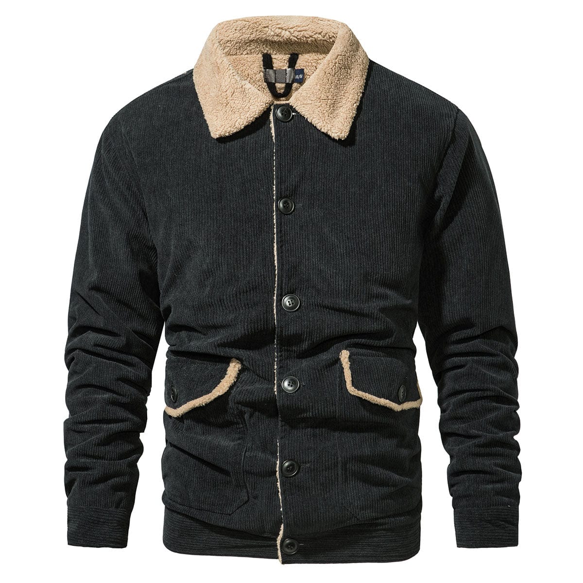 Heren Jas Winter Weerbestendig Polyester met Fleece Voering 4