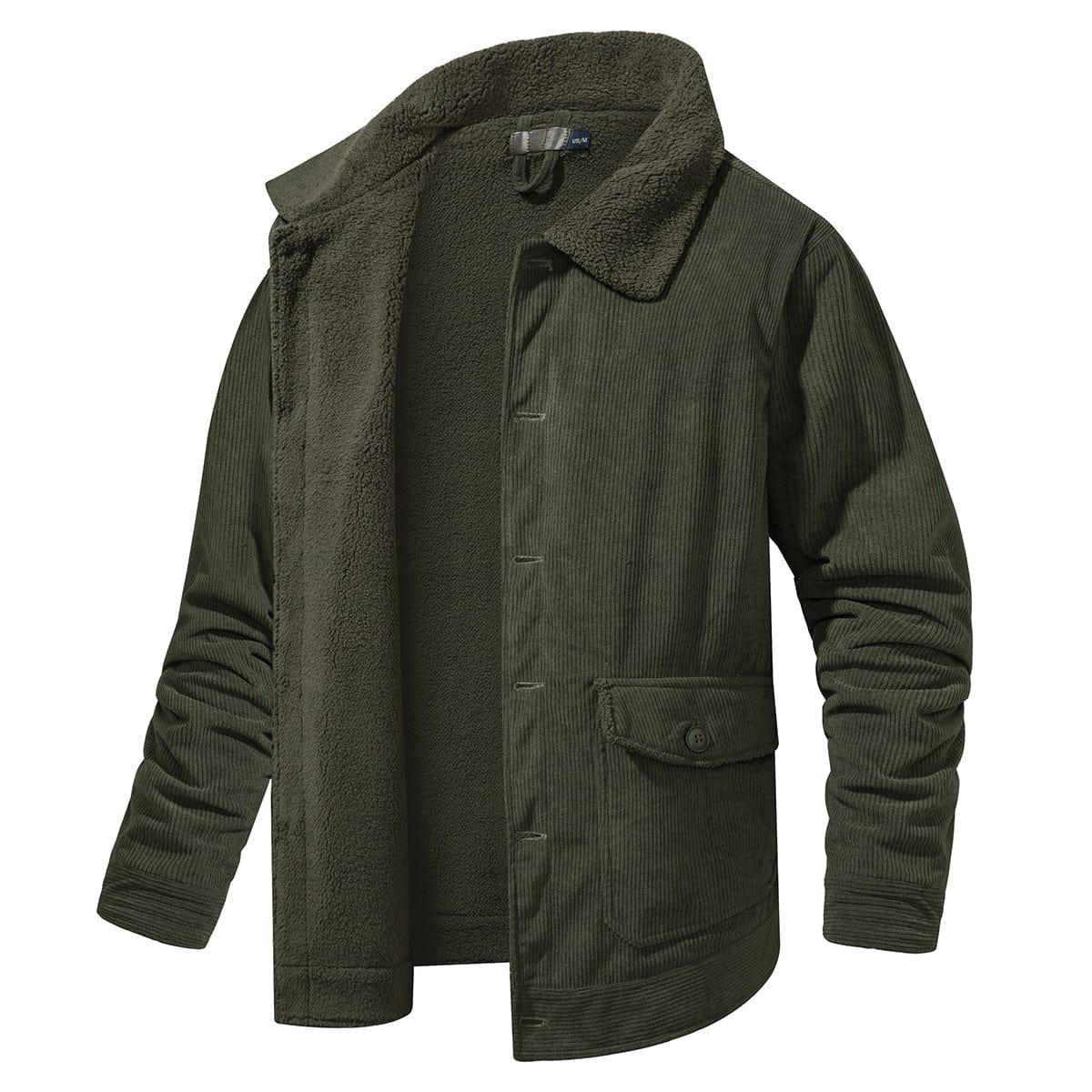 Heren Jas Winter Weerbestendig Polyester met Fleece Voering 8