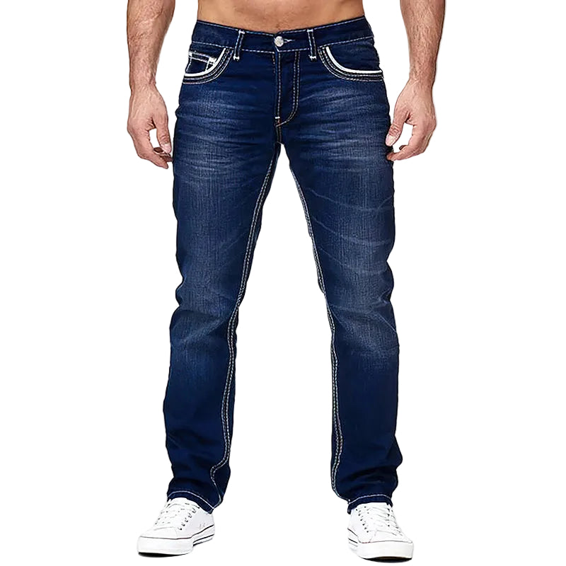 Heren Jeans Klassiek Snit 0