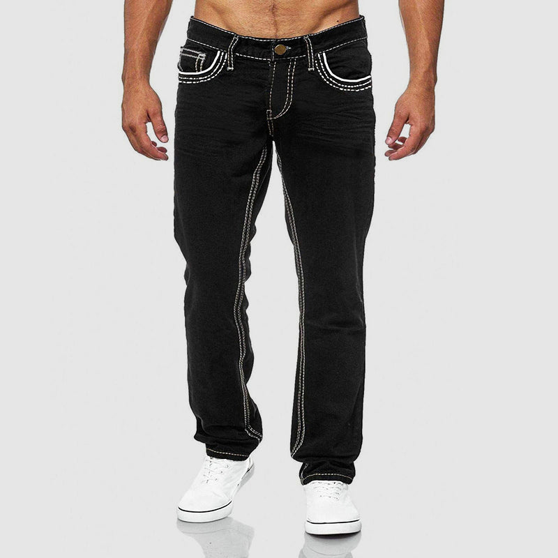 Heren Jeans Klassiek Snit 2