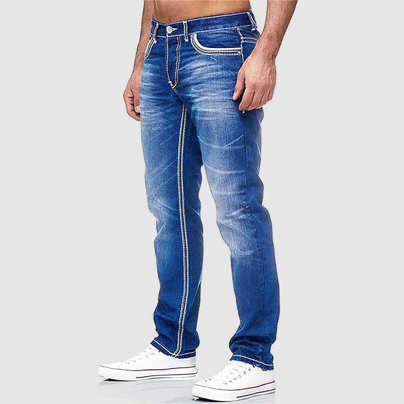 Heren Jeans Klassiek Snit 3