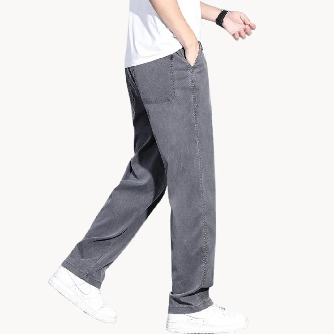 Heren Jeans Rechte Pijpen Casual Stijl 2