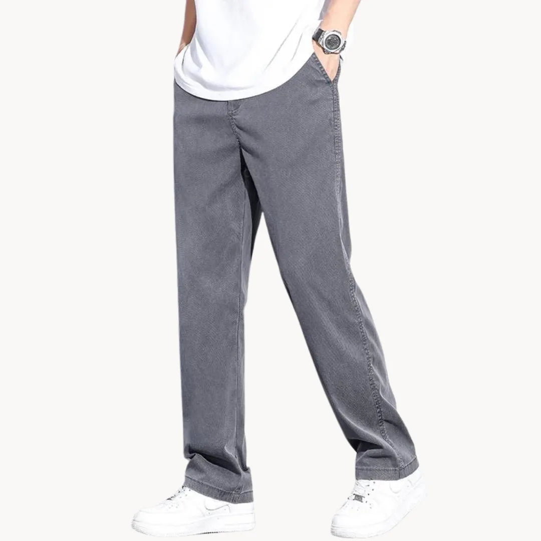 Heren Jeans Rechte Pijpen Casual Stijl 3