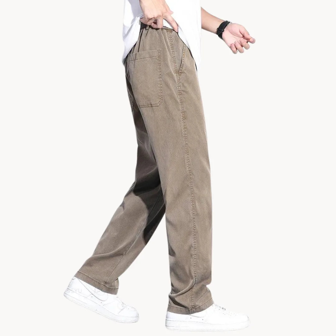 Heren Jeans Rechte Pijpen Casual Stijl 4