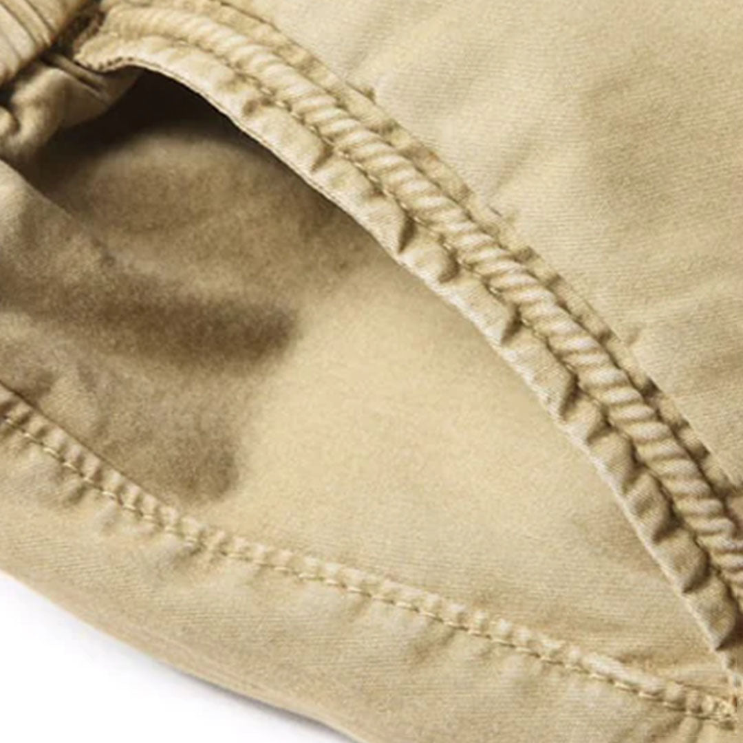 Heren Joggingbroek Casual met Elastische Taille en Cargozakken 4