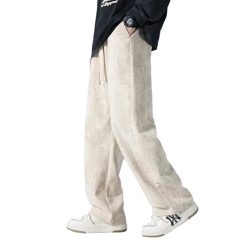 Heren Joggingbroek Corduroy Stijl 0