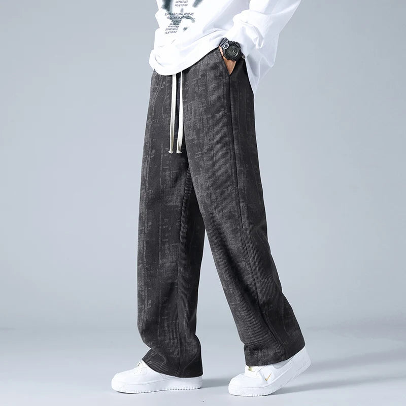 Heren Joggingbroek Corduroy Stijl 3