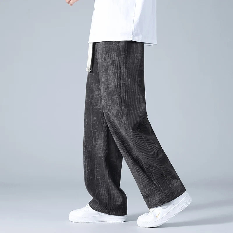 Heren Joggingbroek Corduroy Stijl 4