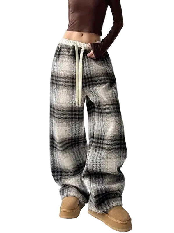 Heren Joggingbroek Geruit Casual 0