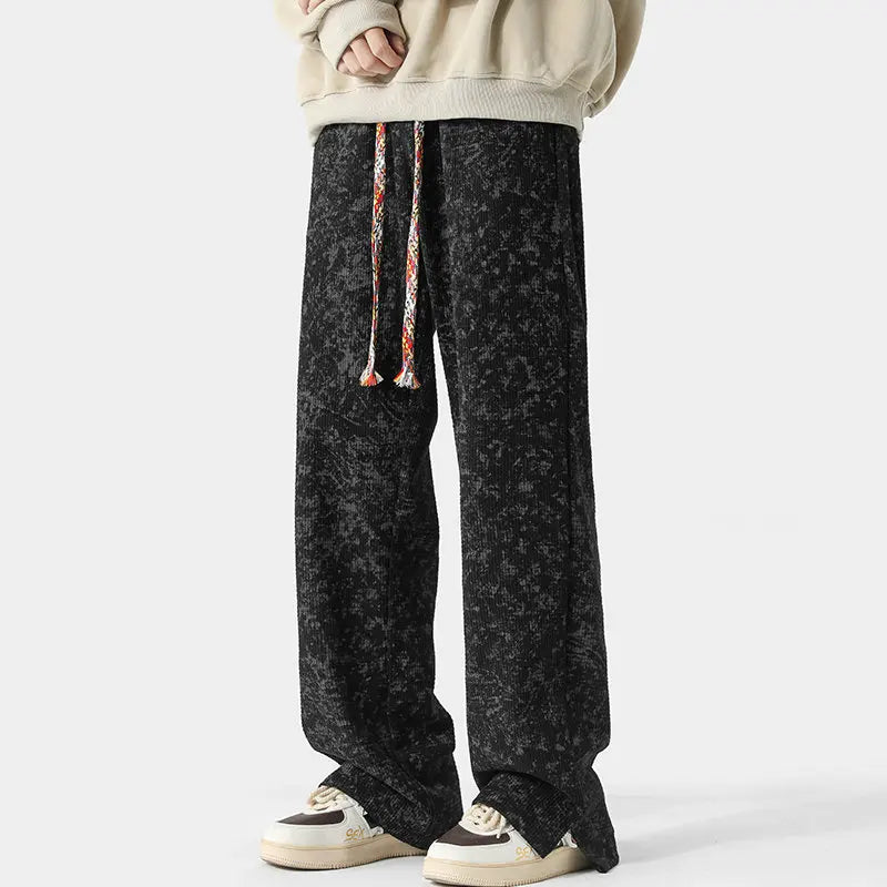 Heren Joggingbroek met Vintage Acid Wash 1