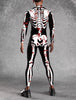 Heren Jumpsuit Skelet Halloween Cosplay Steampunk Stijl 4