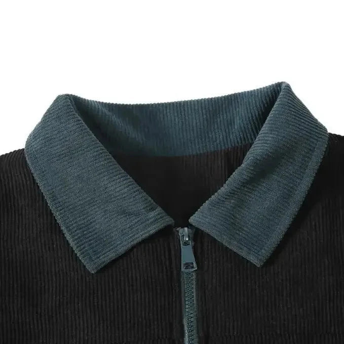Heren Kleurblokjack Corduroy Casual Stijl 6