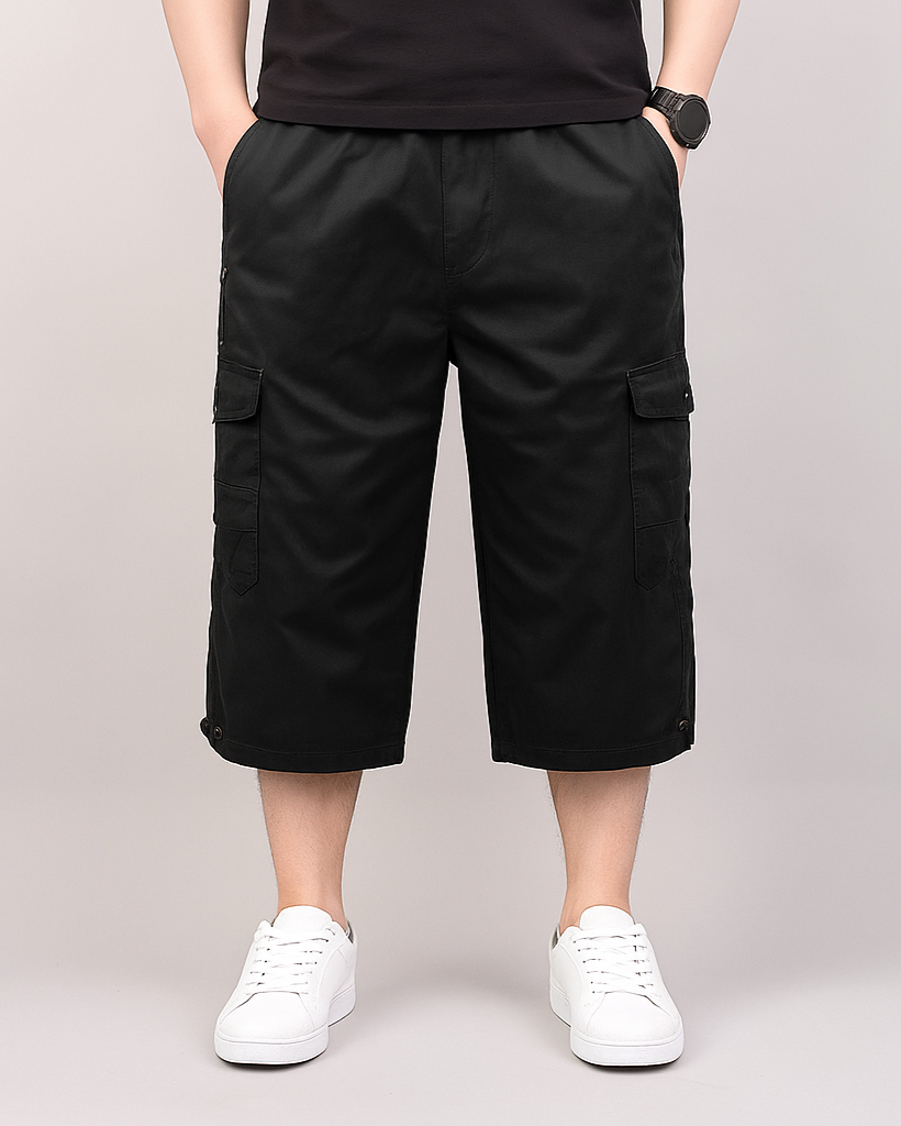 Heren Korte Broek Cargo Met Relaxte Pasvorm 4