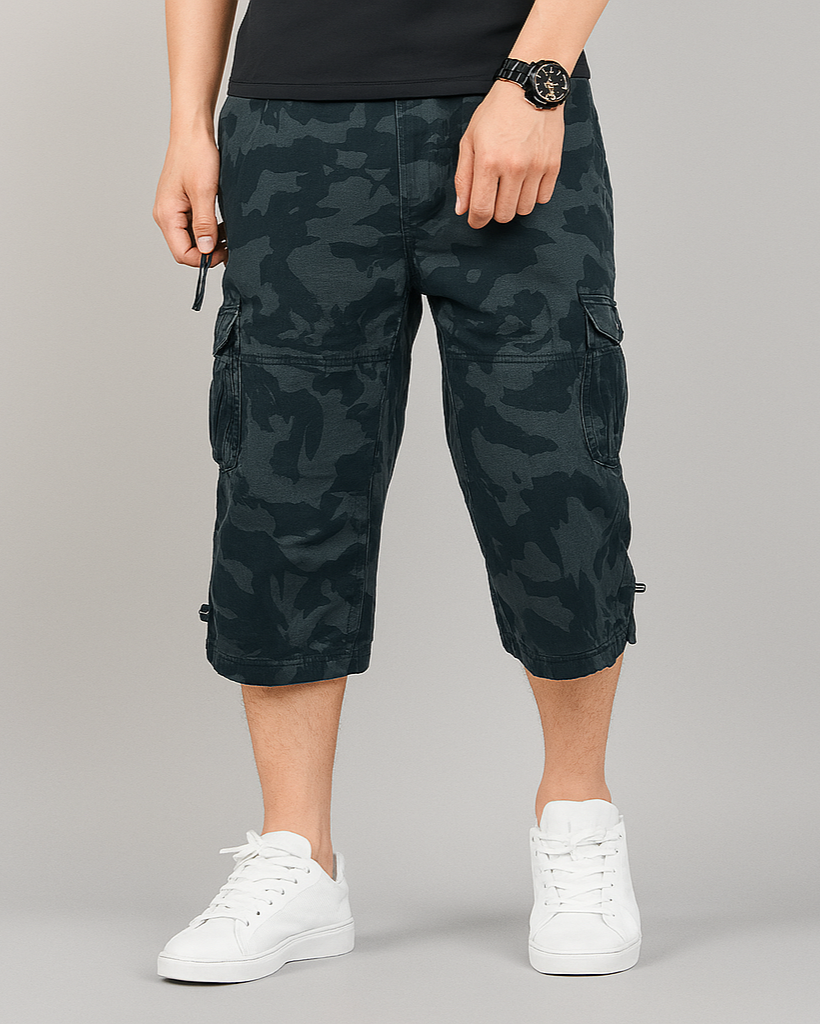 Heren Korte Broek Cargo Met Relaxte Pasvorm 6