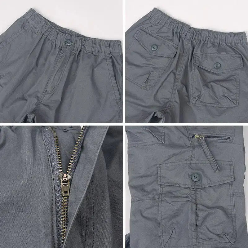 Heren Korte Broek Cargo Met Relaxte Pasvorm 8