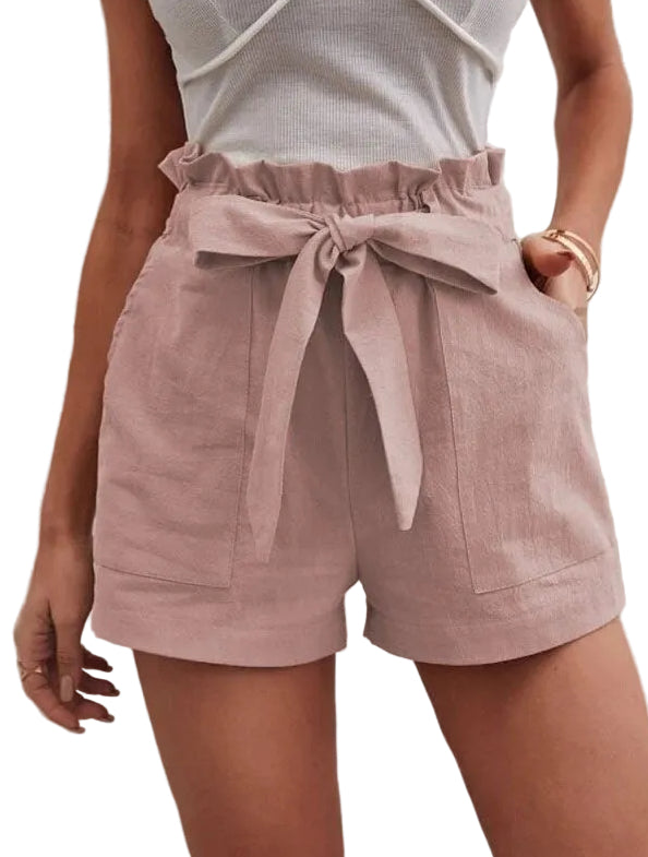 Heren Korte Broek Casual Effen Stijl met Verstelbaar Trekkoord 0