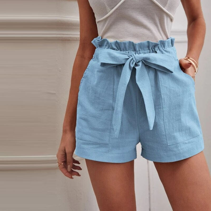 Heren Korte Broek Casual Effen Stijl met Verstelbaar Trekkoord 10