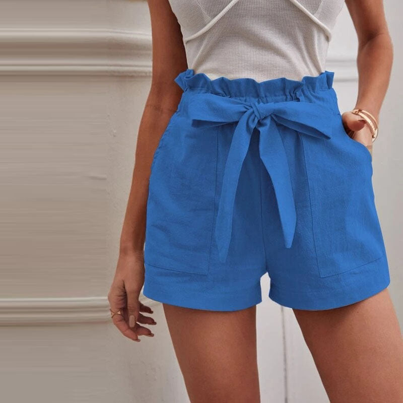 Heren Korte Broek Casual Effen Stijl met Verstelbaar Trekkoord 13