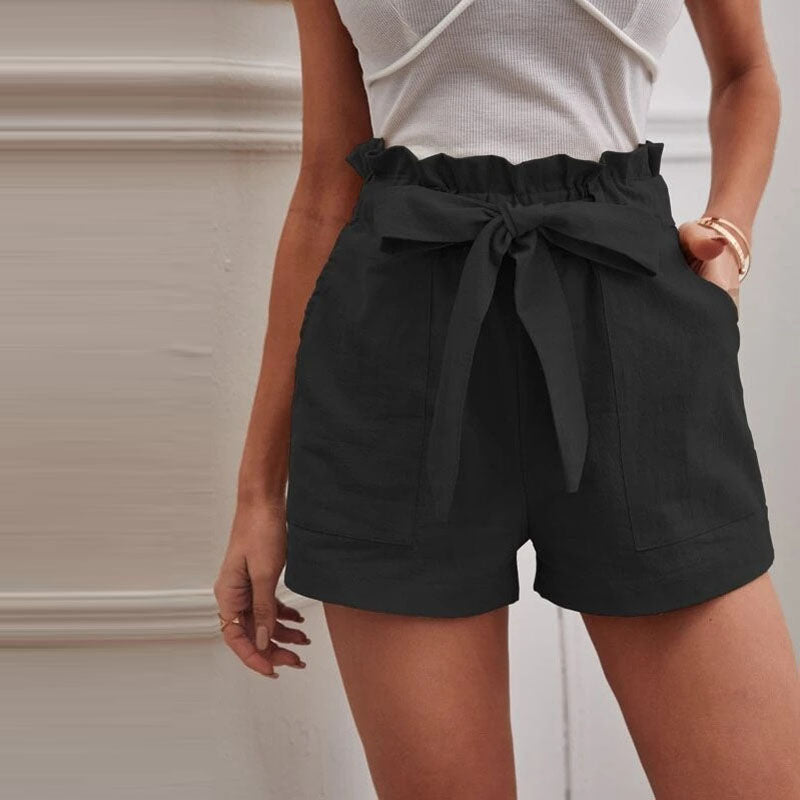 Heren Korte Broek Casual Effen Stijl met Verstelbaar Trekkoord 20