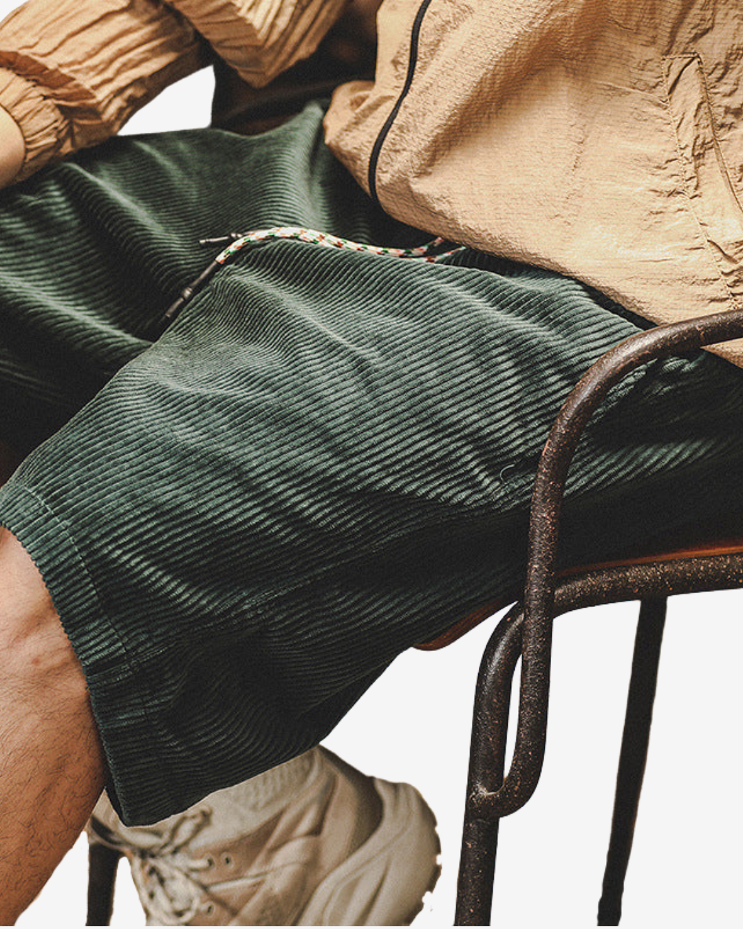 Heren Korte Broek Corduroy Stijlvol 3