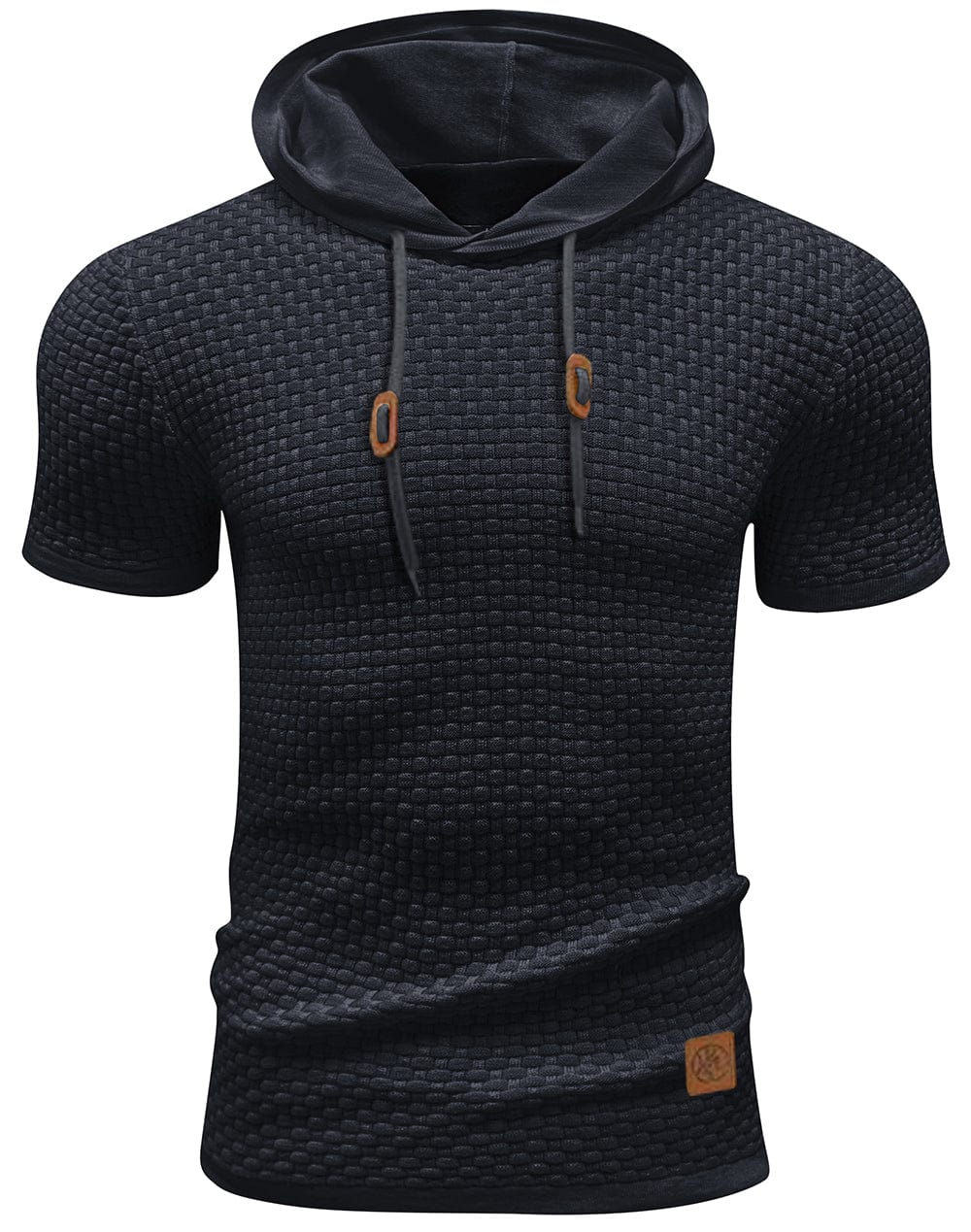 Heren Korte Mouwen Hoodie Modern Lichtgewicht 0
