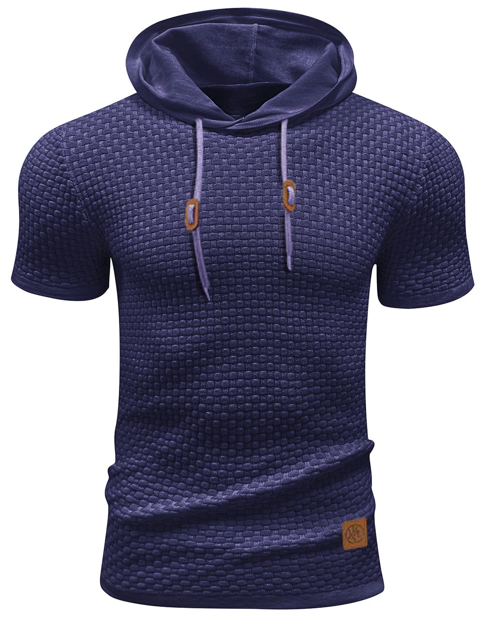 Heren Korte Mouwen Hoodie Modern Lichtgewicht 4