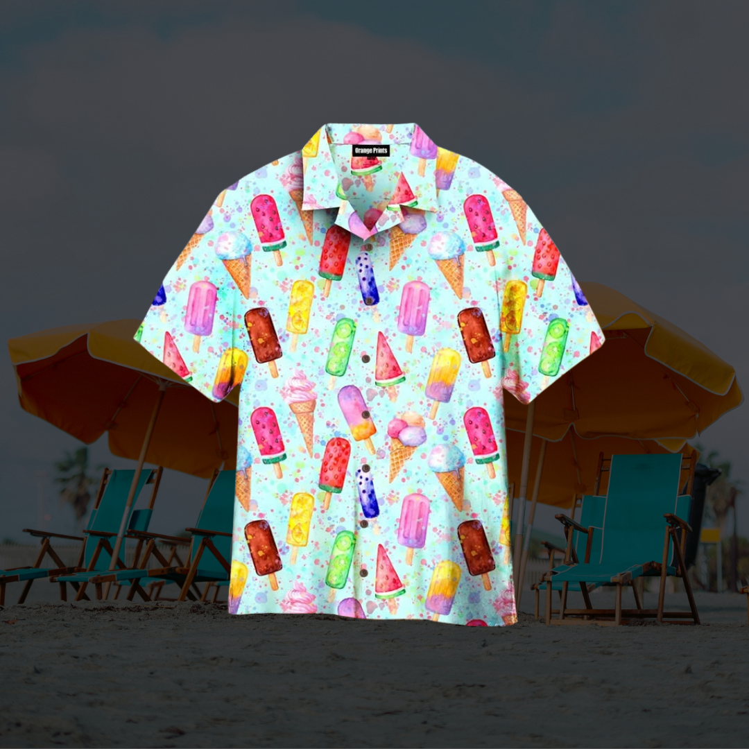 Heren Korte Mouwen Ijsshirt 4