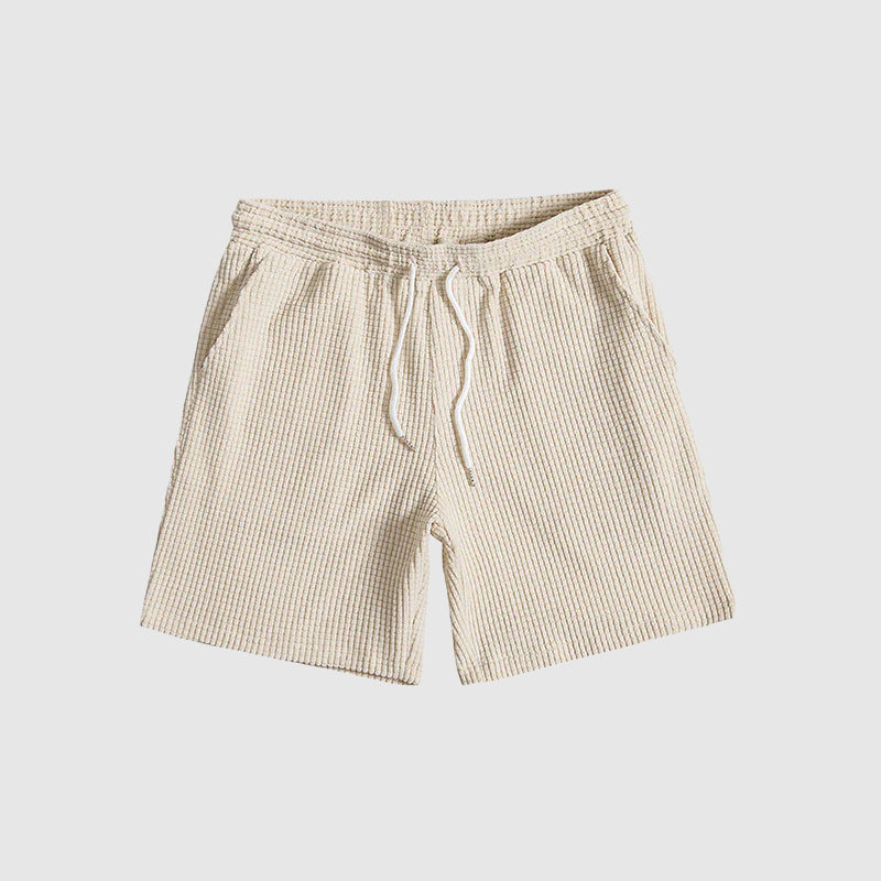 Heren Korte Mouwen Overhemd en Short Set Casual 7
