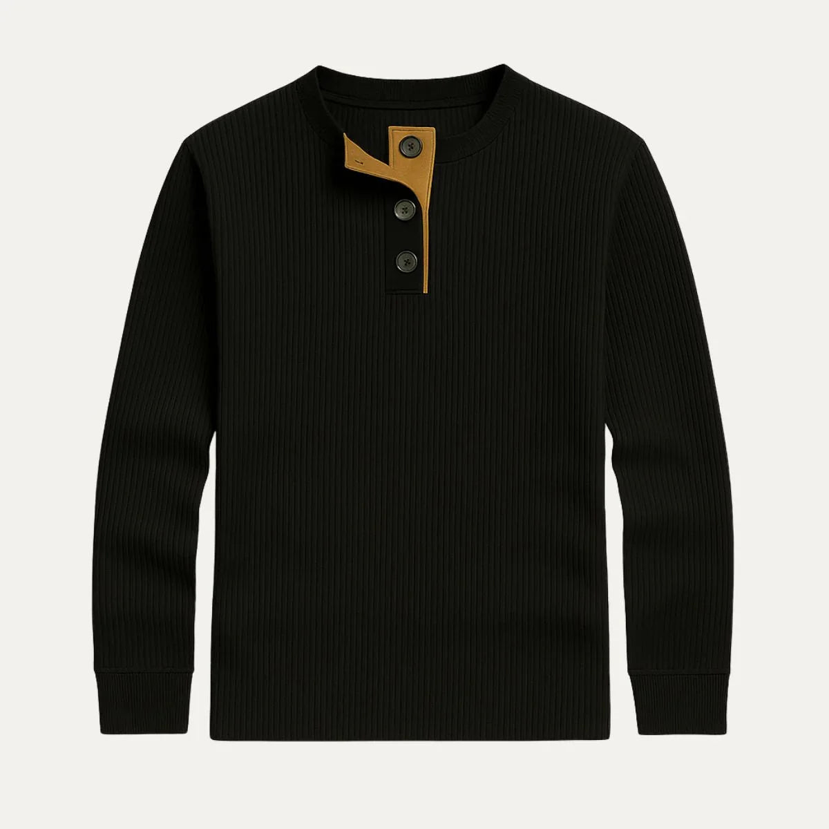 Heren Kwartritstrui Casual Stijl 3