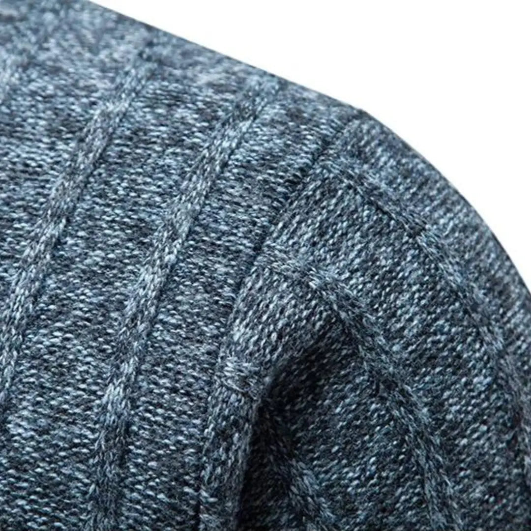 Heren Kwartshirt met Ritssluiting Casual 3