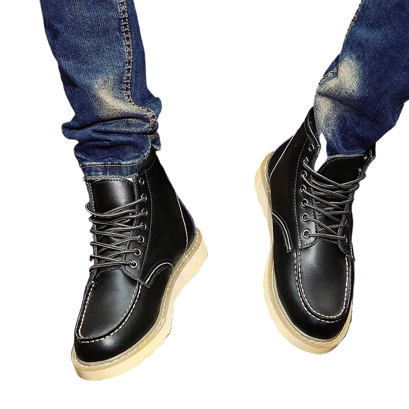 Heren Laarzen Veter Klassiek Stijl 0