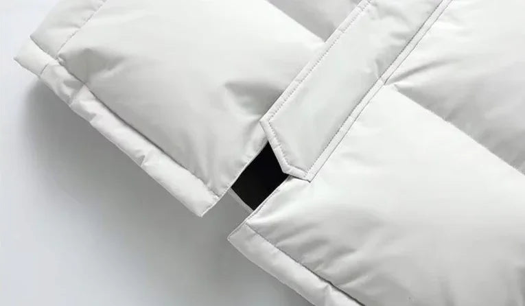 Heren Lange Pufferparka Winterstijl 3