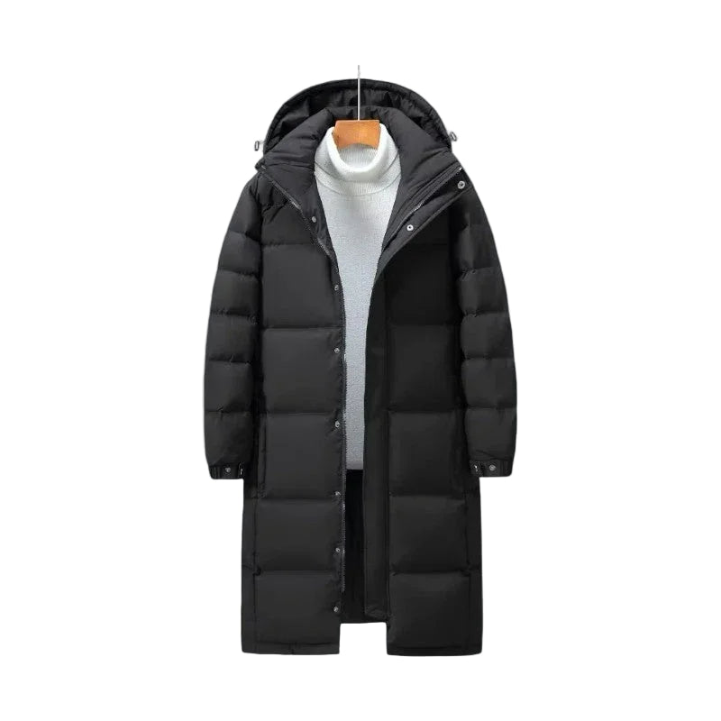 Heren Lange Pufferparka Winterstijl 4