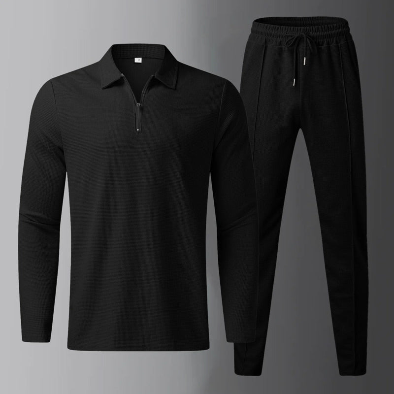 Heren Leisure Ensemble Met Lange Mouwen 2