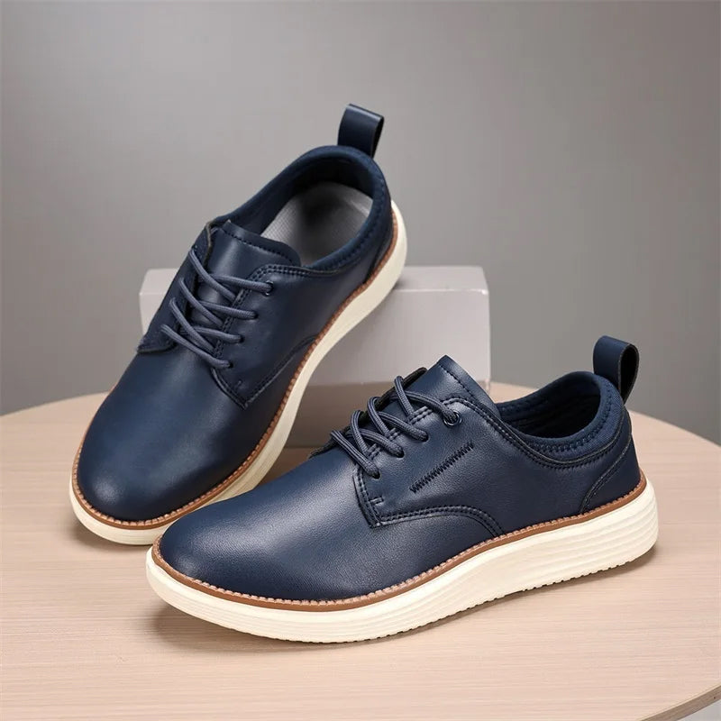 Heren Leren Schoenen Lecco Stijlvol 1