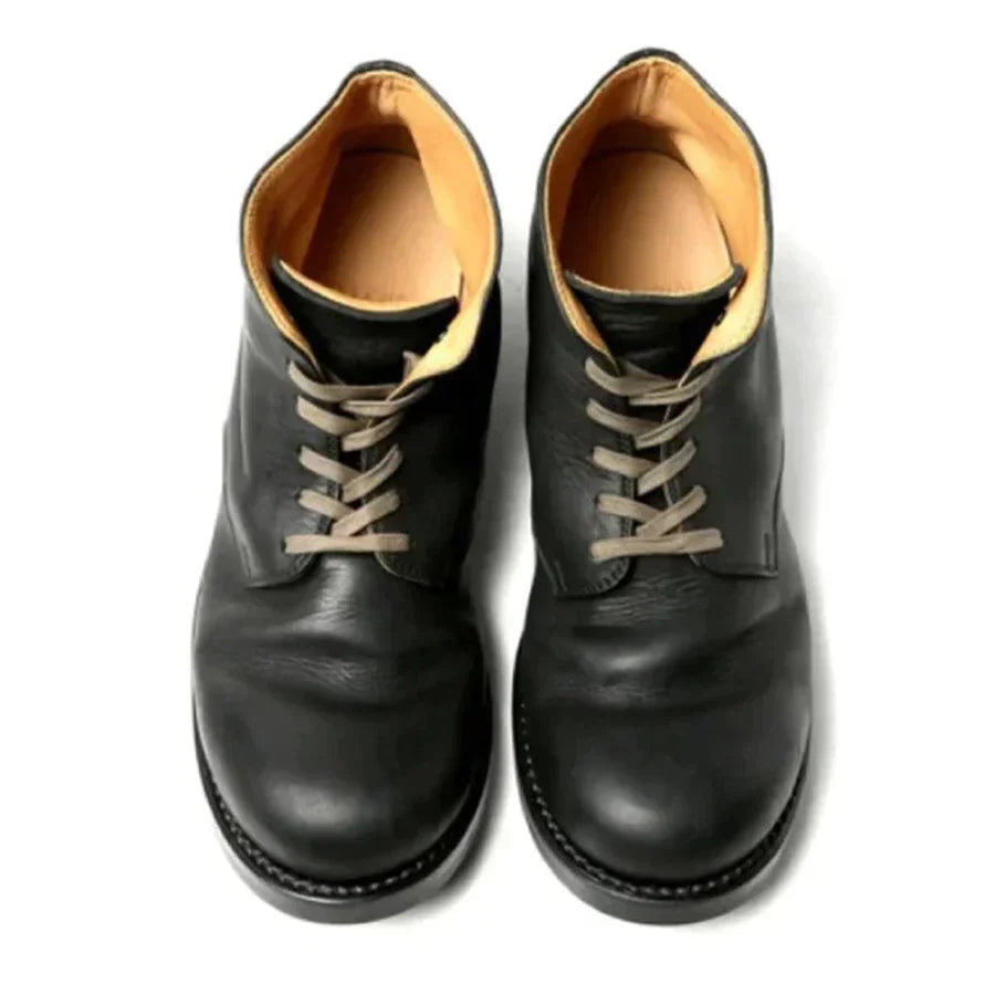 Heren Leren Stiefelschoenen met Ritssluiting 1
