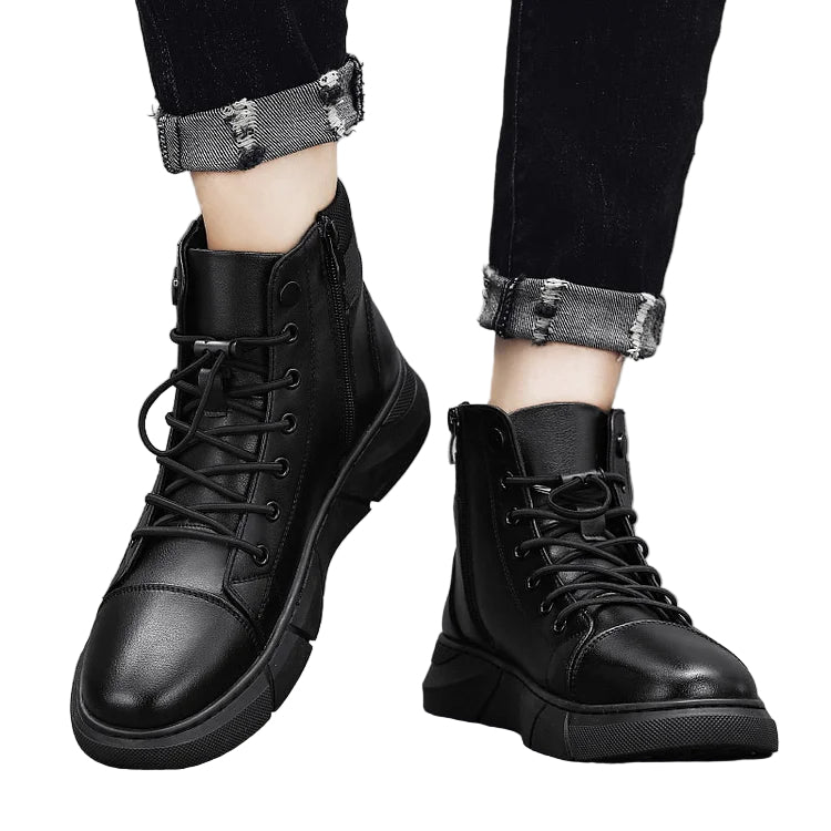 Heren Leren Støvels met Ergonomisch Ontwerp 0