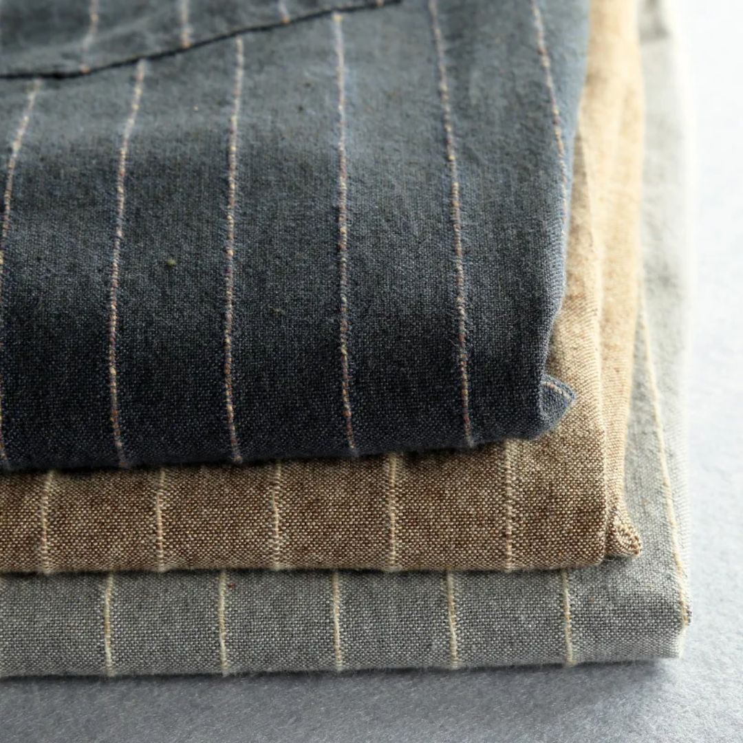 Heren Linnen Broek Casual Stijl met Elastische Tailleband 2