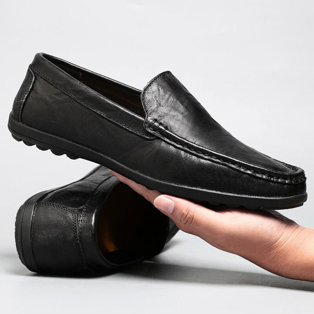 Heren Loafers Echt Leer Comfortabele Pasvorm Casual Formele Gelegenheden 1