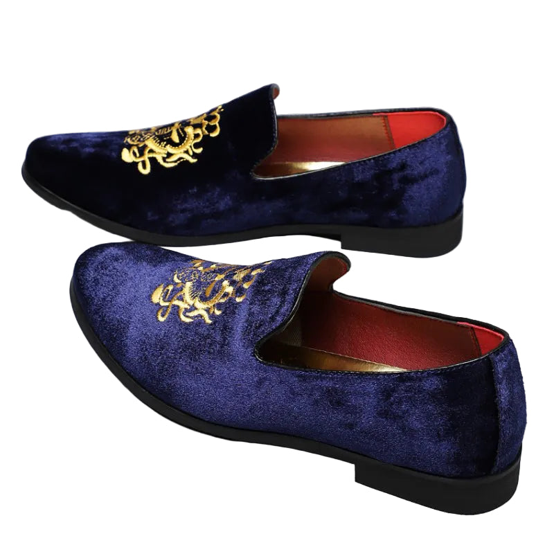Heren Loafers Fluwelen Stijl 0