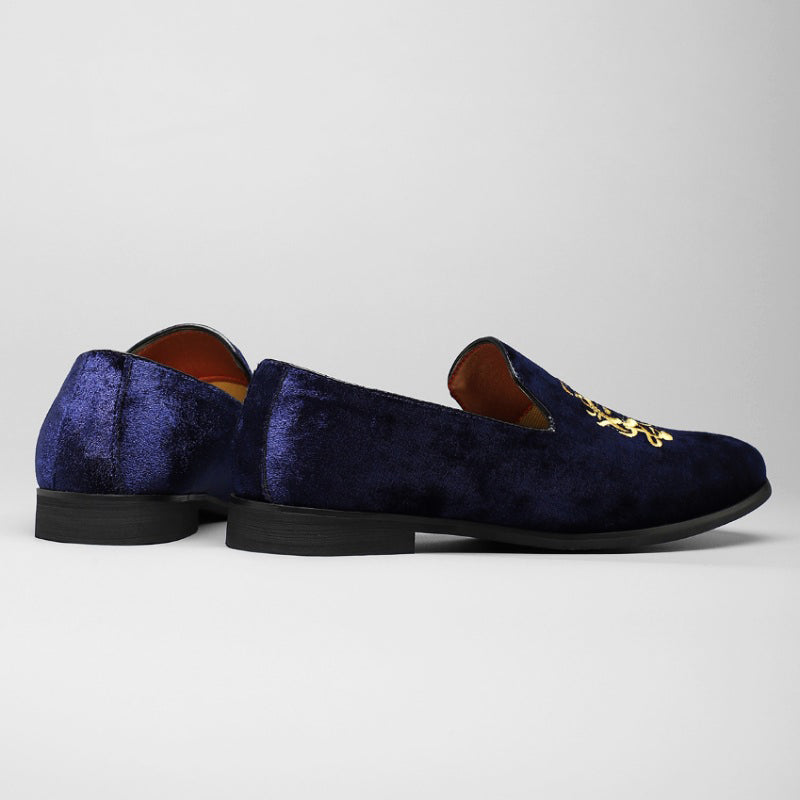 Heren Loafers Fluwelen Stijl 1