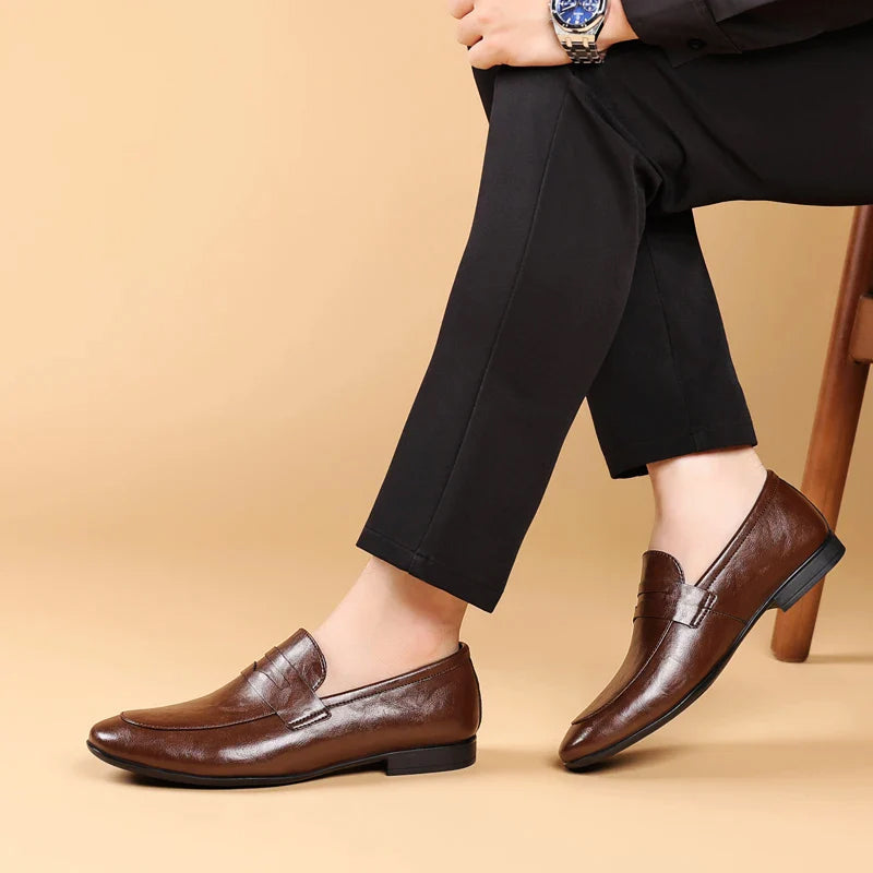 Heren Loafers Handgemaakt Stijlvol 6