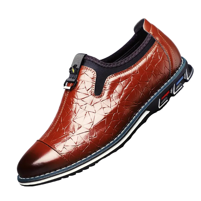 Heren Loafers Met Geometrisch Patroon 0