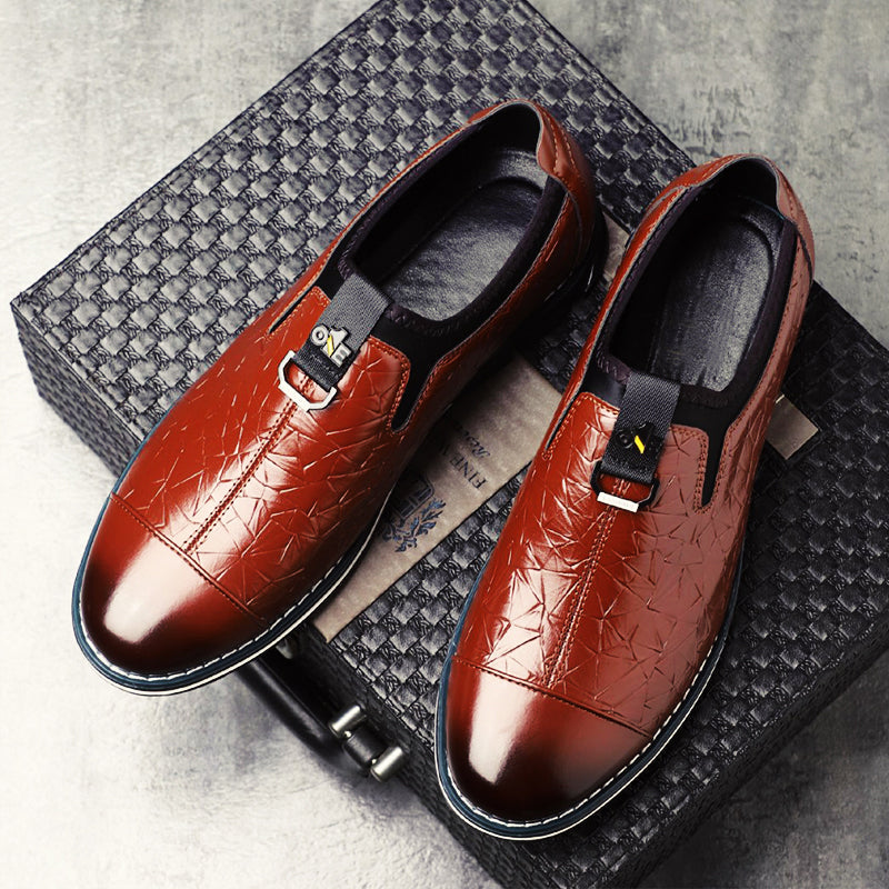 Heren Loafers Met Geometrisch Patroon 4