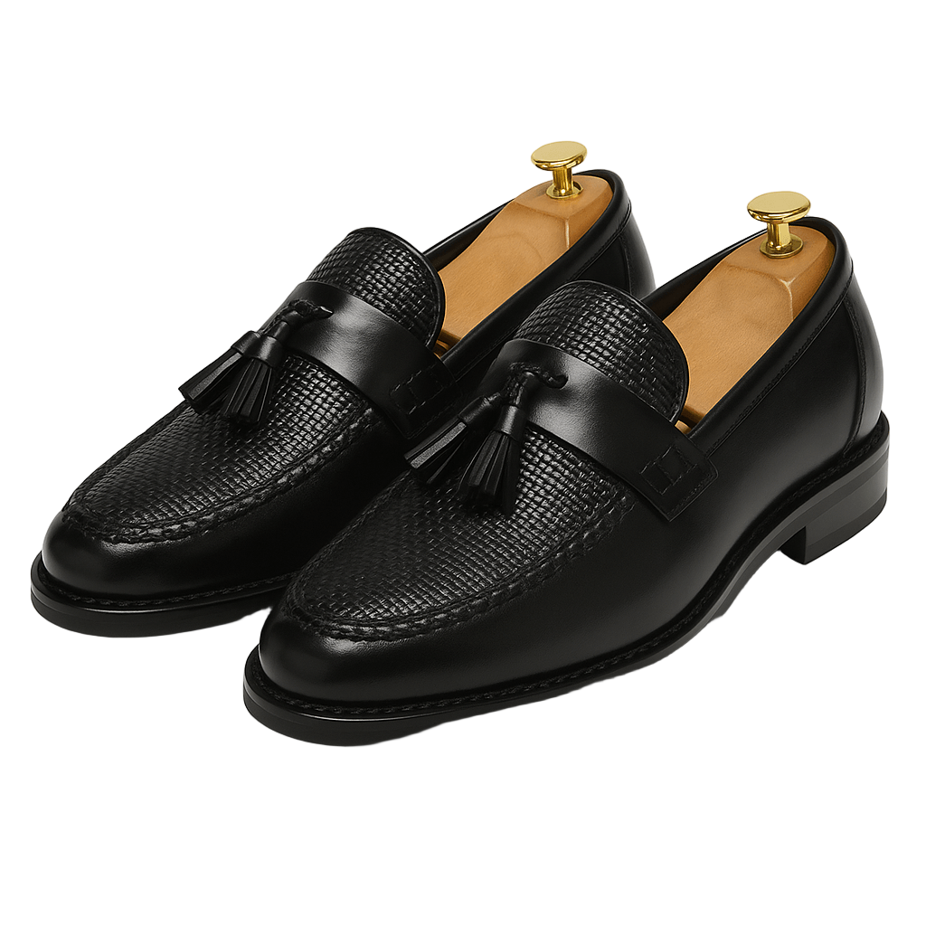 Heren Loafers Met Geweven Kwastjes Stijl 0