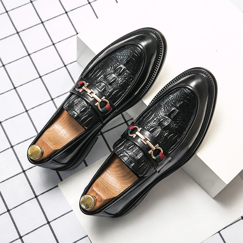 Heren Loafers Met Reliëf Design 1