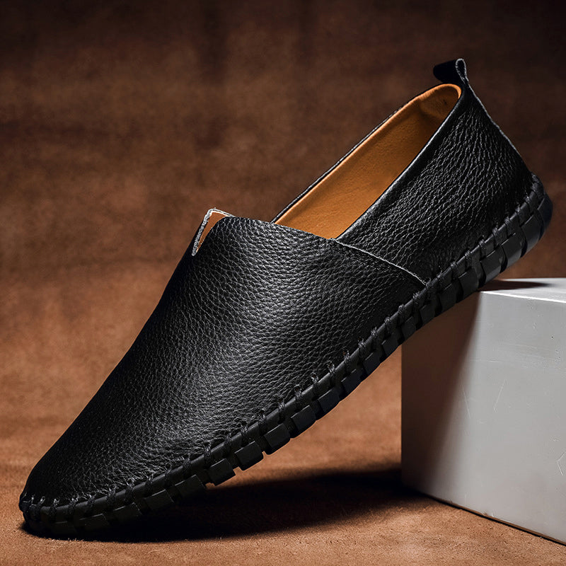 Heren Loafers Stijlvol - Zwarte Loafers voor Mannen, Tijdloos en Comfortabel 7
