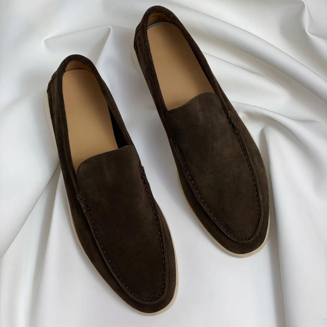 Heren Loafers Vintage Stijl PU-leer Zwart Instappers 3