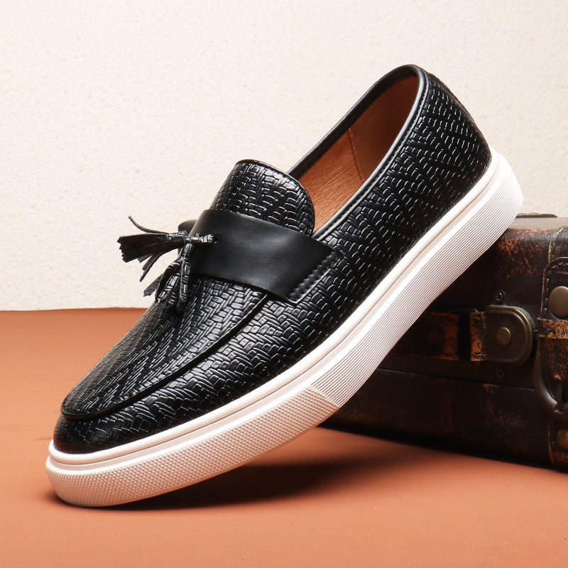Heren Loafers met Kwastjes Casual Stijl 0